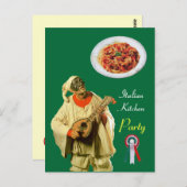 プルチーネイタリアンラキッチンパーティーグリーンレシピ ポストカード (正面/裏面)