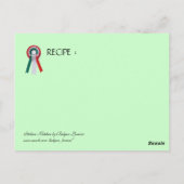 プルチーネイタリアンラキッチンパーティーブラックレシピ ポストカード (裏面)