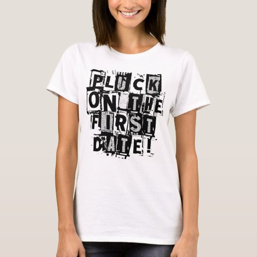 プルッキングストラムマーズヴァレンティネスTシャツ Tシャツ (正面)