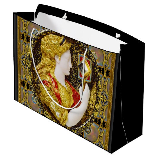 プルデンス旧世エレガント界 ラージペーパーバッグ (裏面アングル)