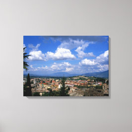 プルトウンブリア島イタリア キャンバスプリント