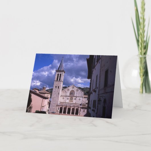 プルトウンブリア島イタリア サンキューカード (正面)