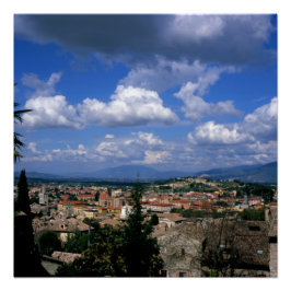 プルトウンブリア島イタリア ポスター