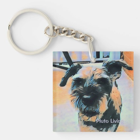 プルトリビング キーホルダー (正面)