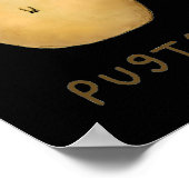 プルト犬のプレゼントおもしろいかわいい ポスター (角)