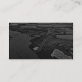 プルドー湾の油田 名刺 (裏面)