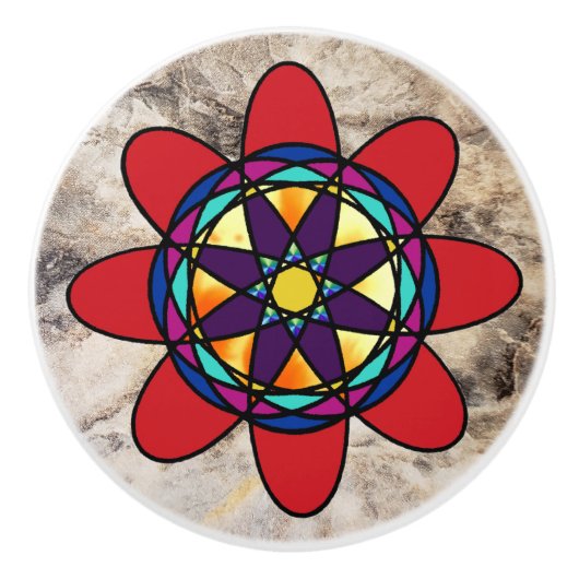 プルノカラフルブ セラミックノブ (正面)