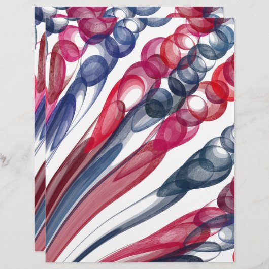 プルバブルおもしろい/オリジナル/スクラップブック紙 (正面/裏面)