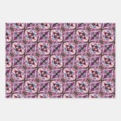 プルバブルおもしろい/サンテルモ/鏡ツイスト/ ラッピングペーパーシート (正面3)