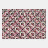 プルバブルおもしろい/サンテルモ/鏡ツイスト/ ラッピングペーパーシート (正面)