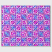 プルバブルおもしろい/マイアミ/鏡ツイスト/ ラッピングペーパー (フラット)