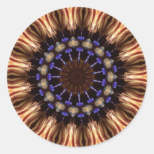 プルピピンステッカー ラウンドシール (正面)