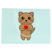 プルフェクトラブブルー ラージペーパーバッグ (裏面)