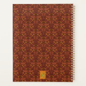 プルフェクト計画メインCoon黄色がかった茶色 プランナー手帳 (裏面)