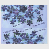 プルプルブルースとグリーン ラッピングペーパー (フラット)