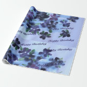 プルプルブルースとグリーン ラッピングペーパー (アンロールド)