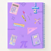 プルポル数学💜📐 ノートブック (裏面)