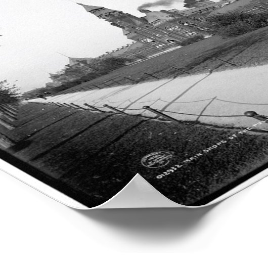 プルマンパレス車Co., Pullman, Illinois c1900 ポスター (角)