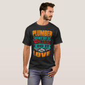 プルマー引用文Iは愛のための心エコー写真家 Tシャツ (正面フル)