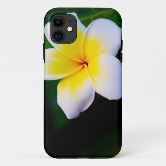 プルメリアの花の写真 Case-Mate iPhoneケース (裏面)