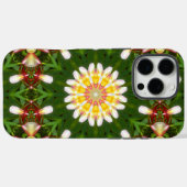 プルメリアの花の曼荼羅 トロピカルな対称性 Case-Mate iPhoneケース (裏面 (横))