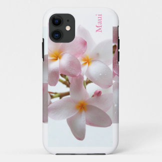 プルメリアの花マウイハワイ iPhone 11 ケース