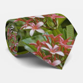 プルメリアのacuminataの花 ネクタイ (ロール)