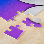 プルメリアはレインボーカラー、 ジグソーパズル (側面)