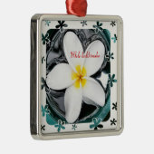 プルメリアオーナメント メタルオーナメント (右)