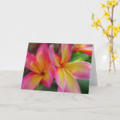 プルメリアカード カード (黄色い花)