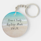 プルメリアスターフィッシュサンキューゲストスペフト キーホルダー (裏面)