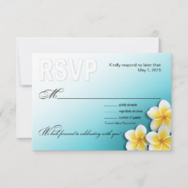 プルメリアスターフィッシュトロピカルビーチ RSVP