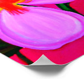 プルメリアパンチ ポスター (角)