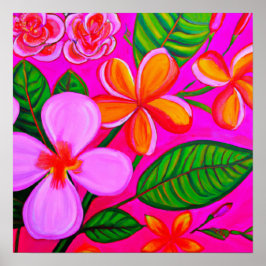 プルメリアパンチ ポスター