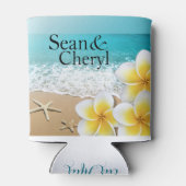 プルメリアビーチクーラーボックス 缶クーラー (裏面)