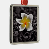 プルメリアフランギパニハワイフラワー メタルオーナメント (右)