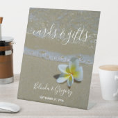 プルメリアフランジパニオンサンドウェディングカード&ギフト 台座サイン (インサイチュ)