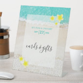 プルメリアフランジパニビーチ結婚式カードギフト 台座サイン (インサイチュ)