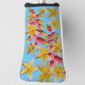 プルメリアヘリコニア ゴルフヘッドカバー (回転90)