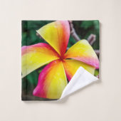 プルメリアルブラ バスタオルセット (ウォッシュタオル)