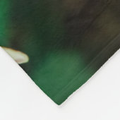 プルメリアルブラ フリースブランケット (角)