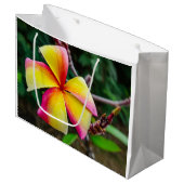 プルメリアルブラ ラージペーパーバッグ (正面アングル)