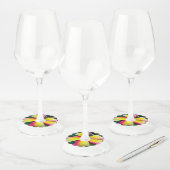 プルメリアルブラ ワイングラスタグ (セット)