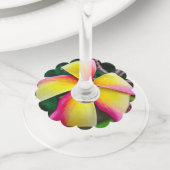 プルメリアルブラ ワイングラスタグ (クローズアップ)