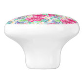 プルメリア中国のハイビスカスフォージョチョウ セラミックノブ (側面)