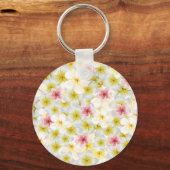 プルメリア愛 キーホルダー (正面)