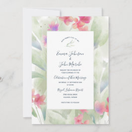 プルメリア水彩