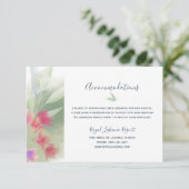 プルメリア水彩 エンクロージャーカード (スタンド正面)