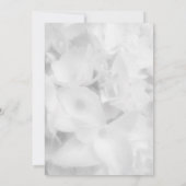 プルメリア結婚お祝いの愛招待状 招待状 (裏面)