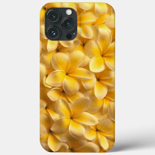 プルメリア花黄 Case-Mate iPhoneケース (裏面)